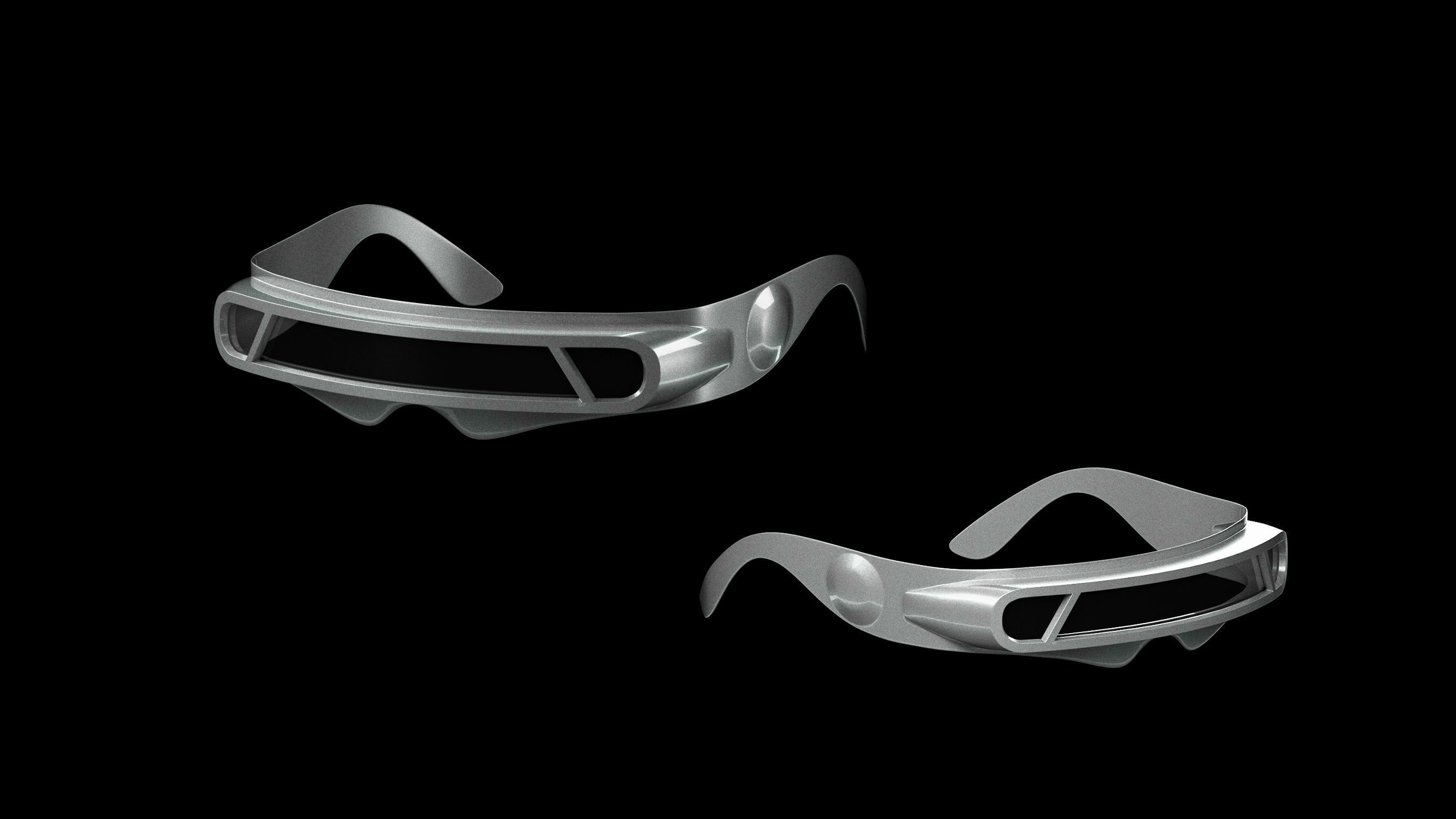 Basemesh Eyeglasses Collection 3D model_21
