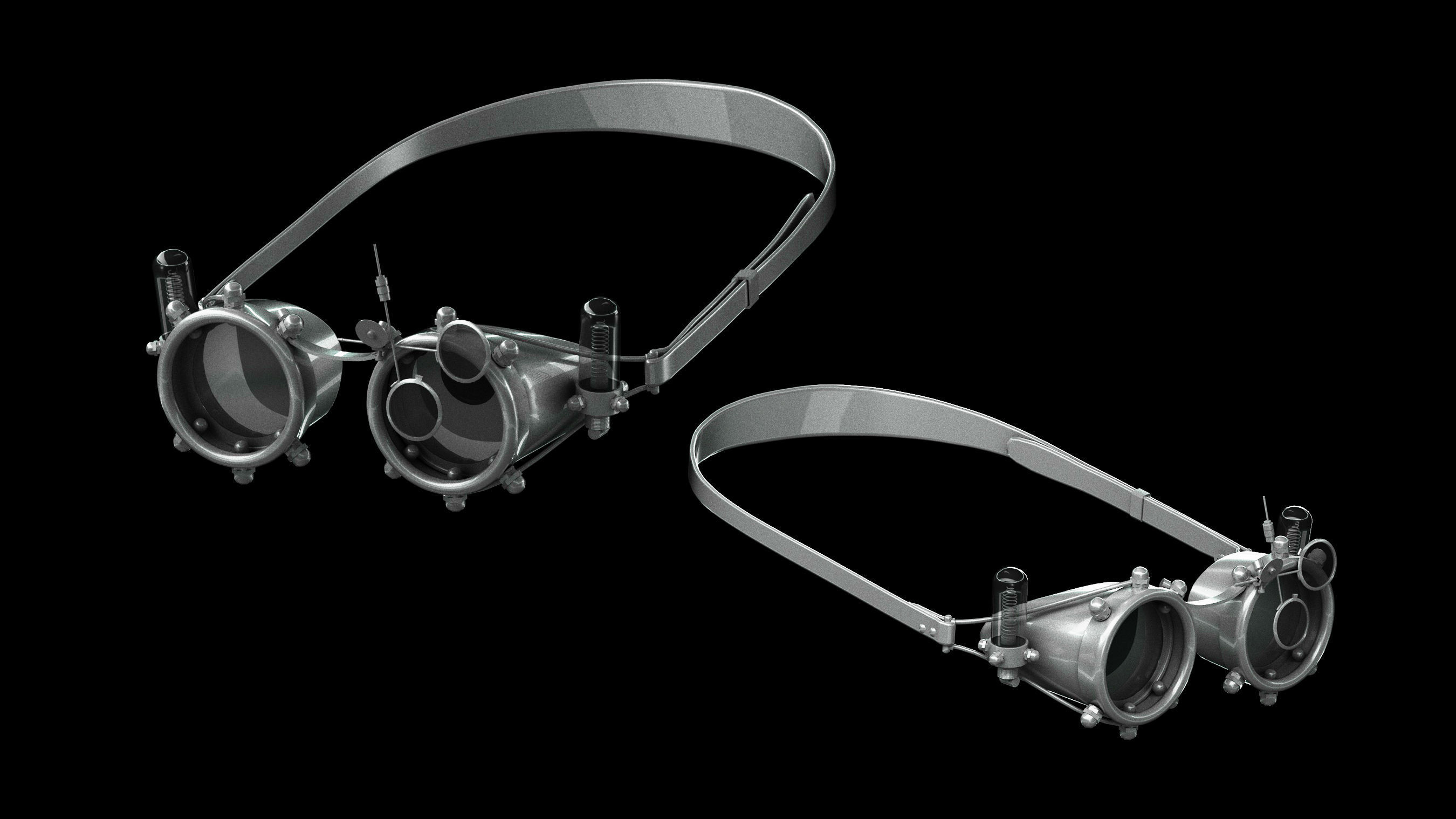 Basemesh Eyeglasses Collection 3D model_18