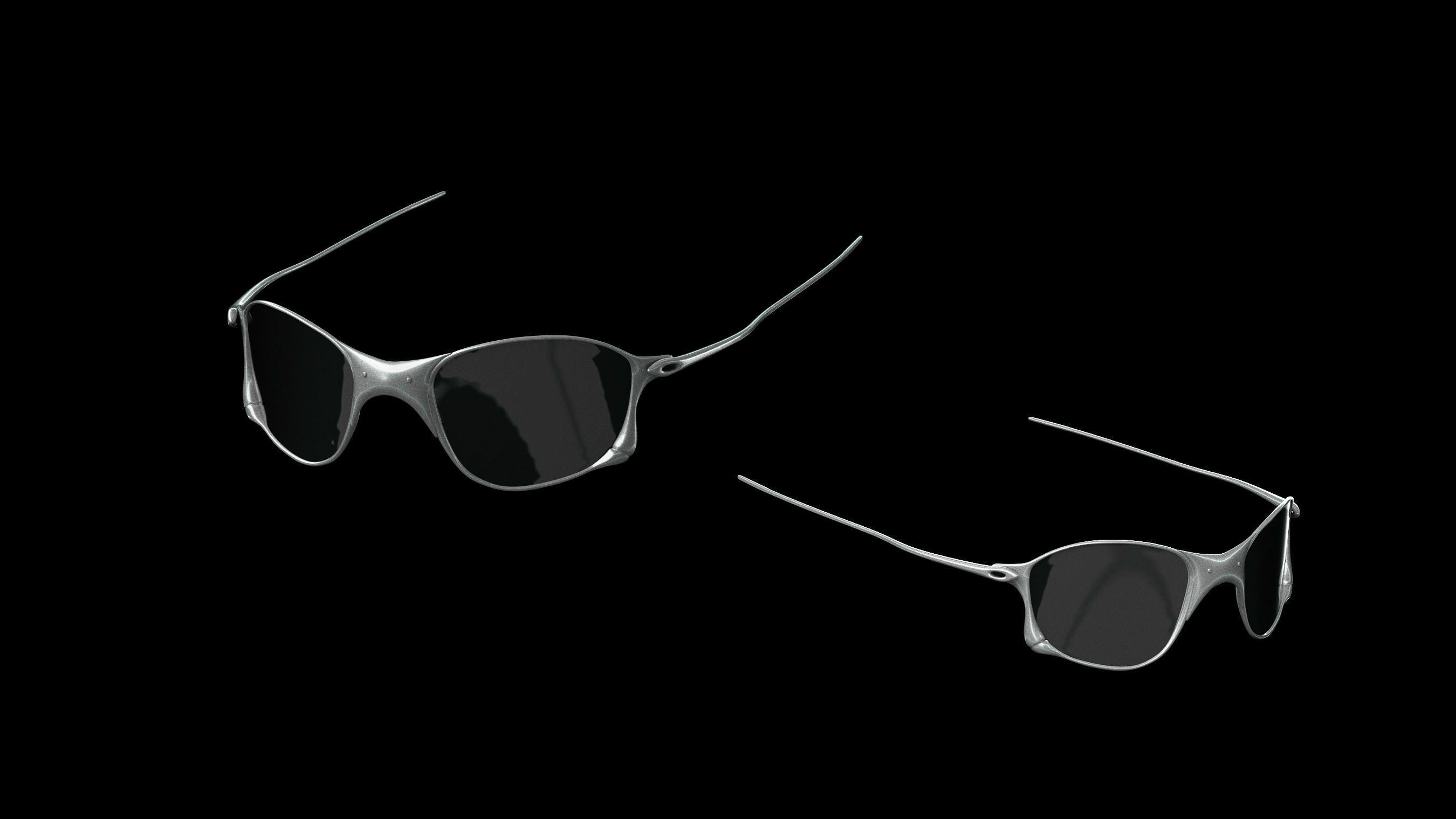 Basemesh Eyeglasses Collection 3D model_58