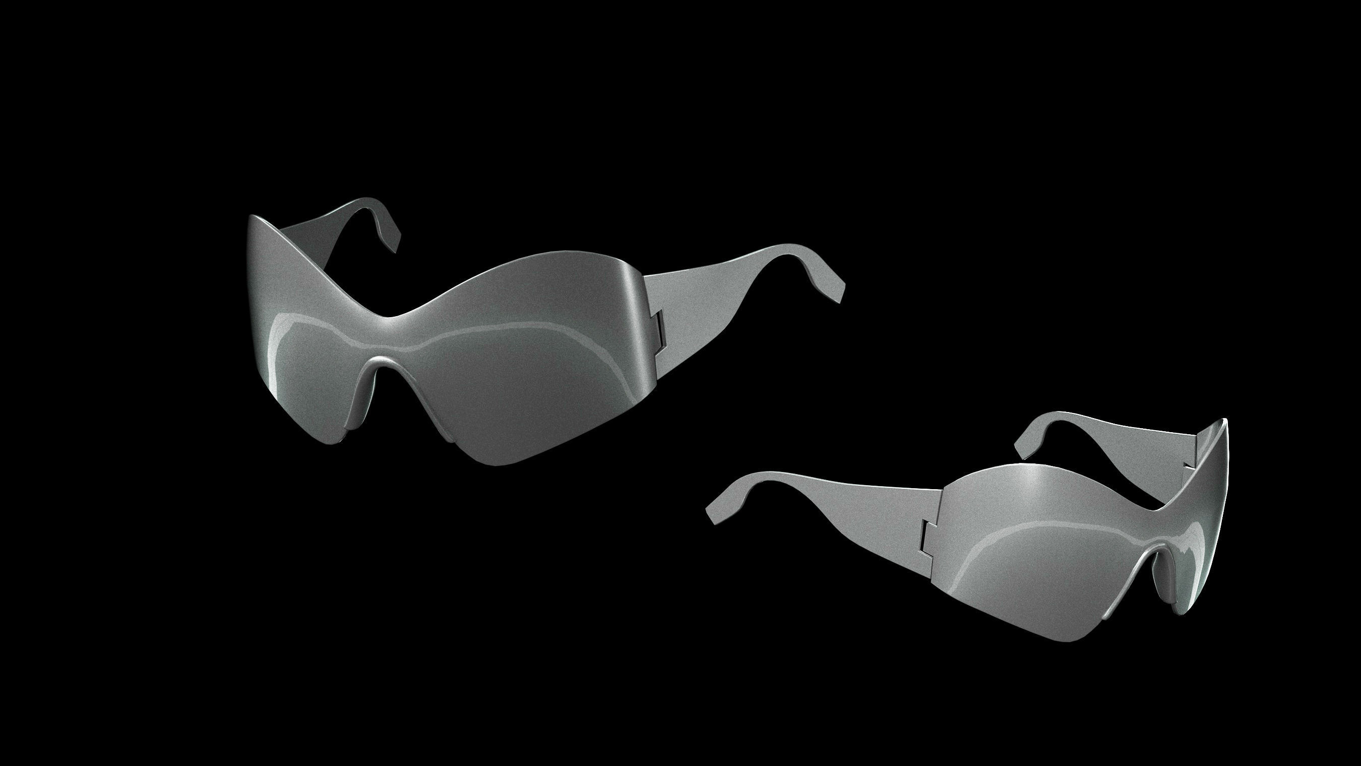 Basemesh Eyeglasses Collection 3D model_64