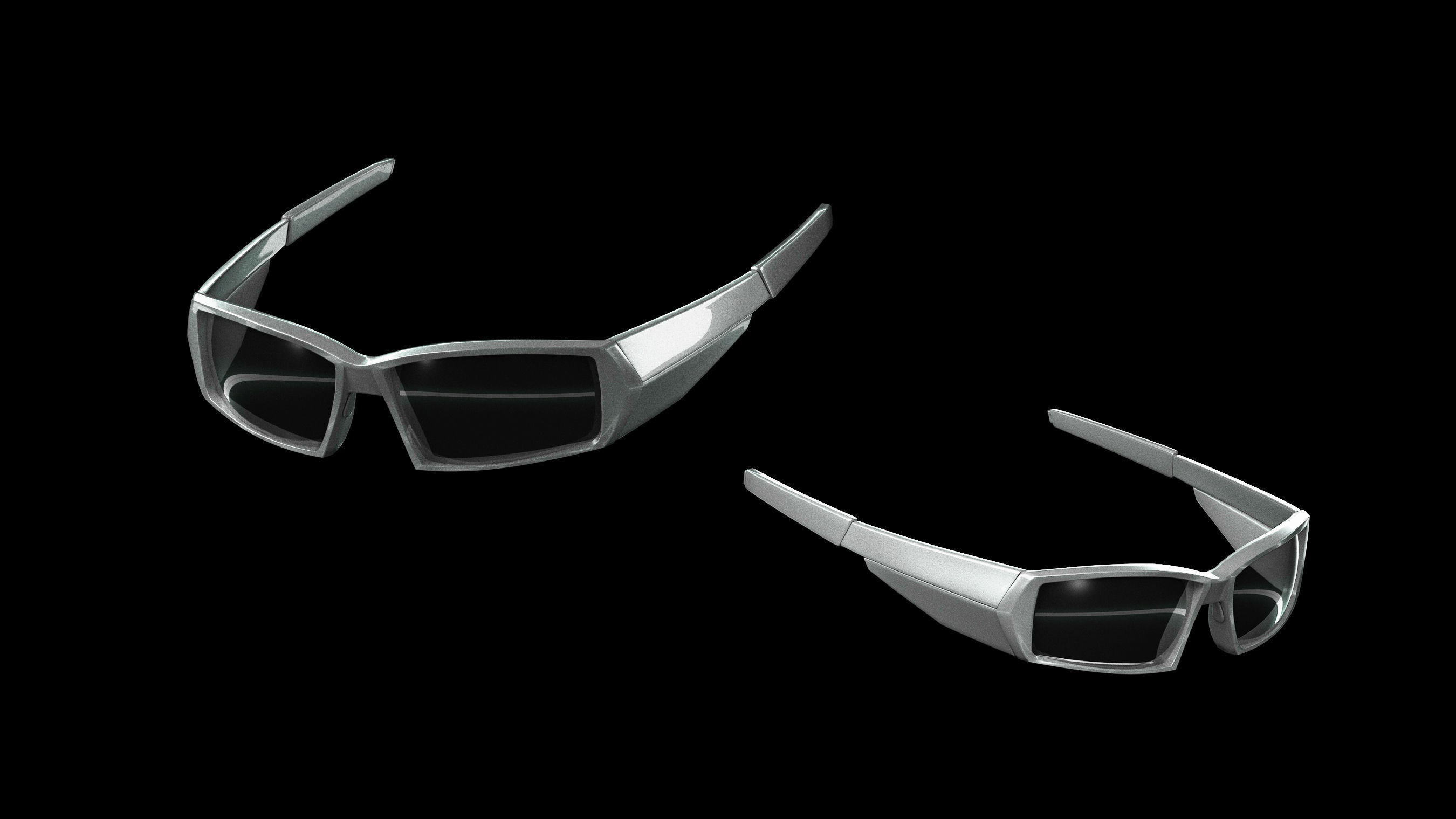 Basemesh Eyeglasses Collection 3D model_67