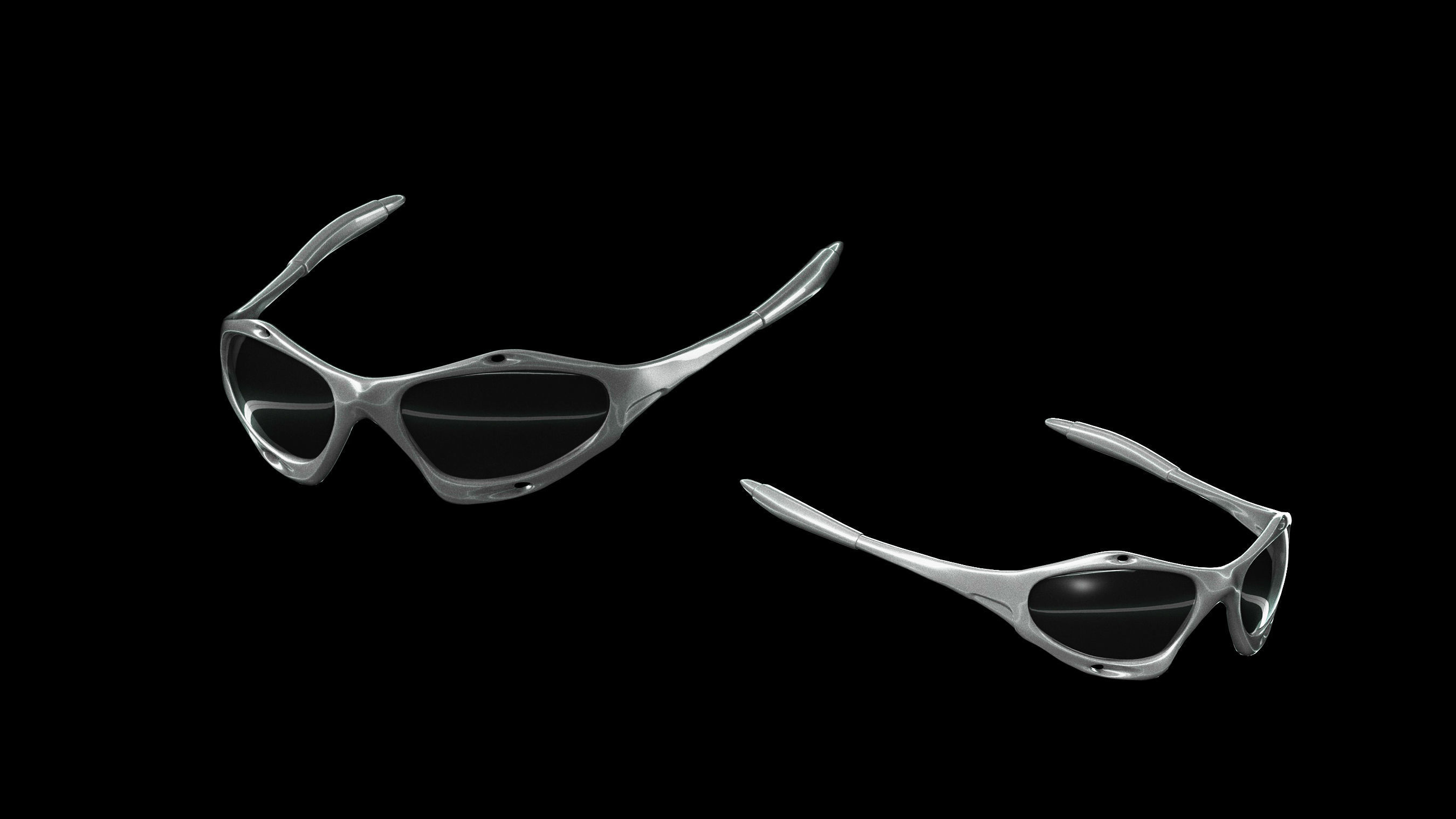 Basemesh Eyeglasses Collection 3D model_70
