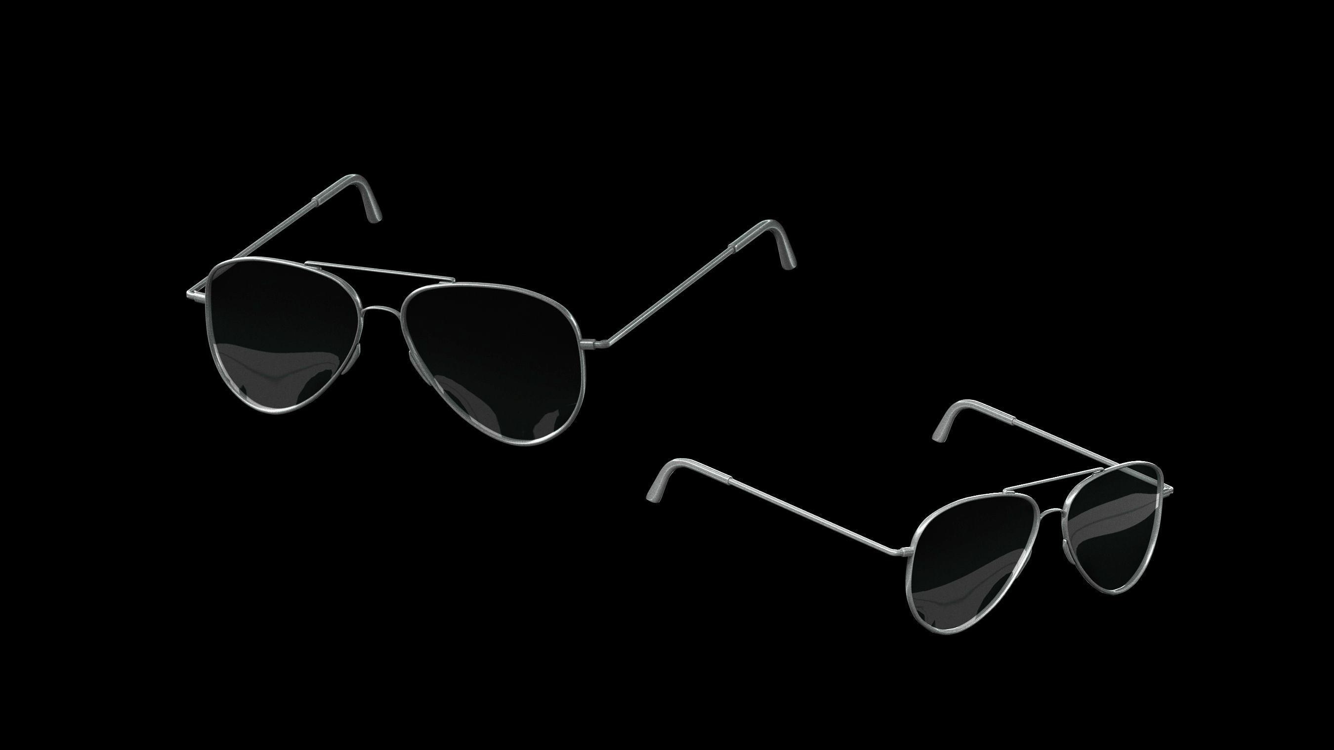 Basemesh Eyeglasses Collection 3D model_48