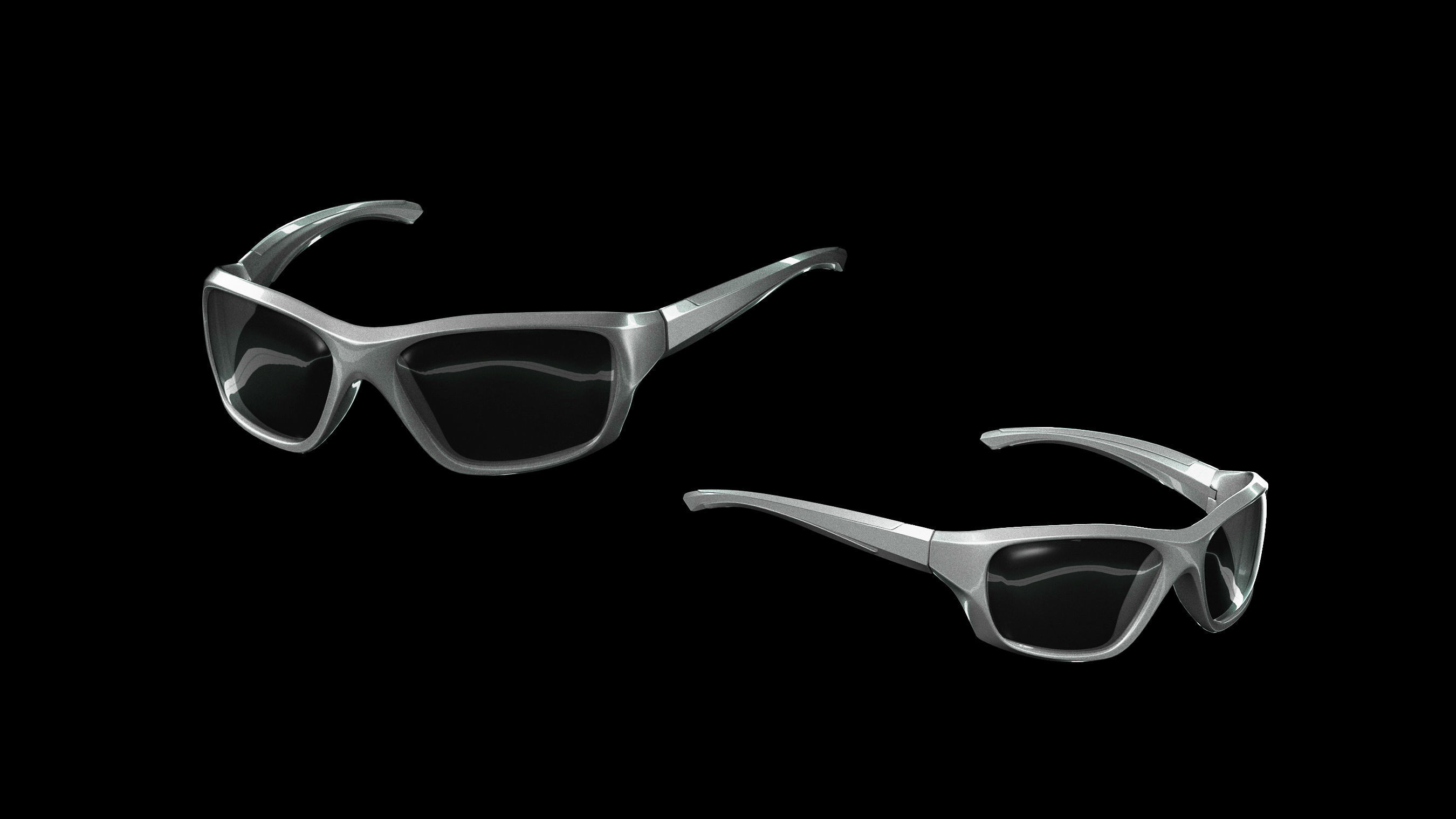Basemesh Eyeglasses Collection 3D model_65