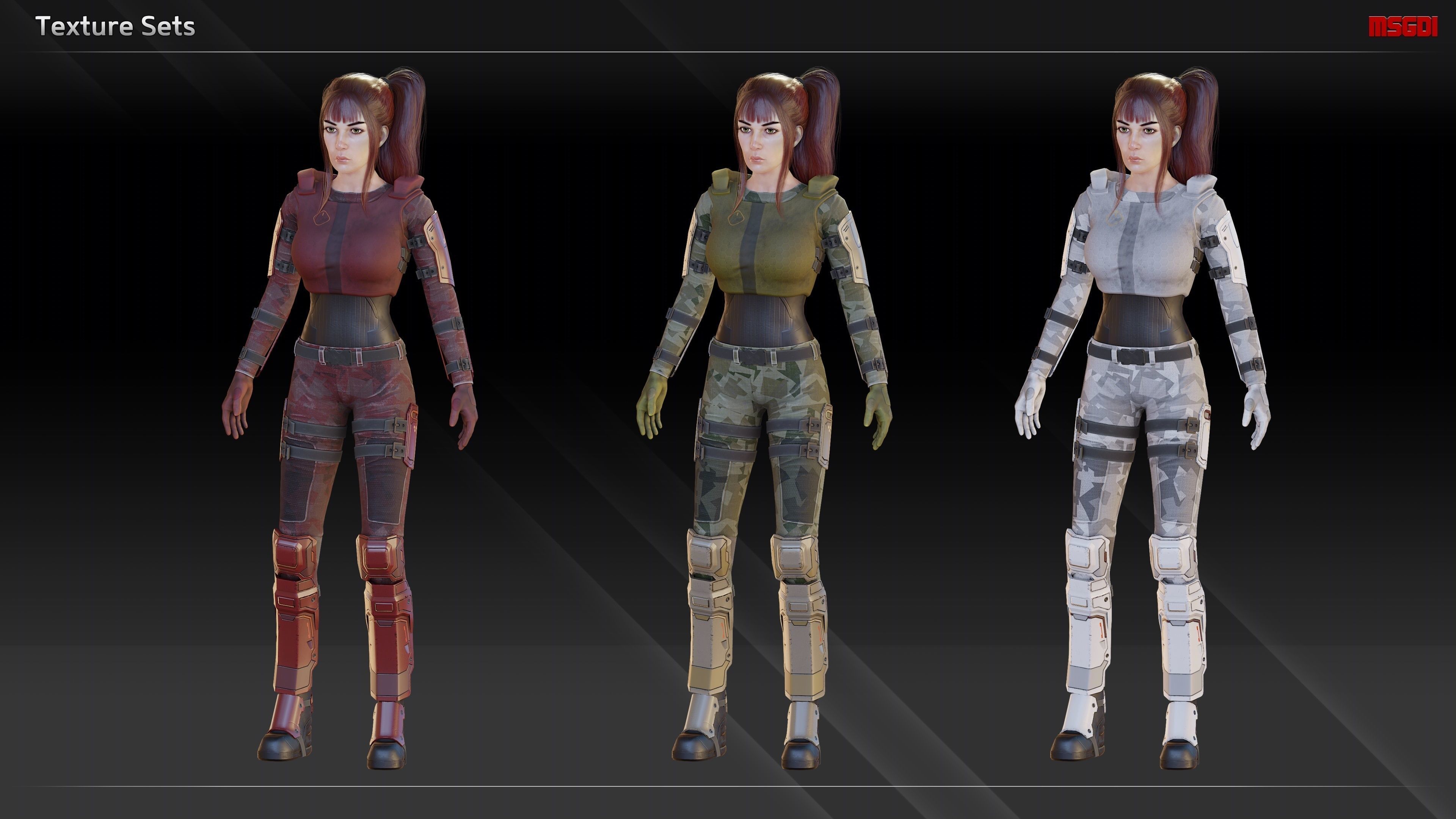 Scifi Female Character Collection _23