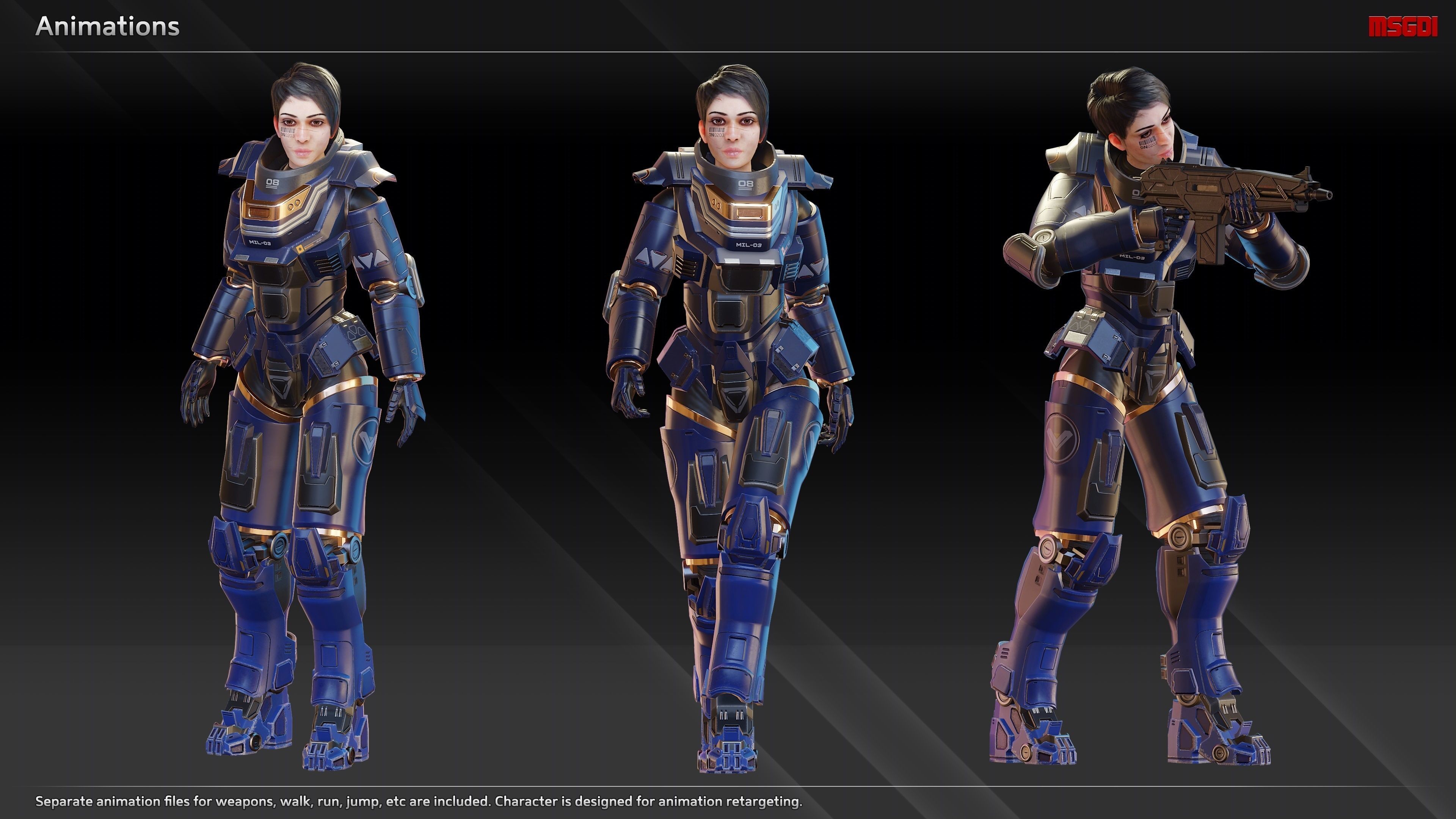 Scifi Female Character Collection _5
