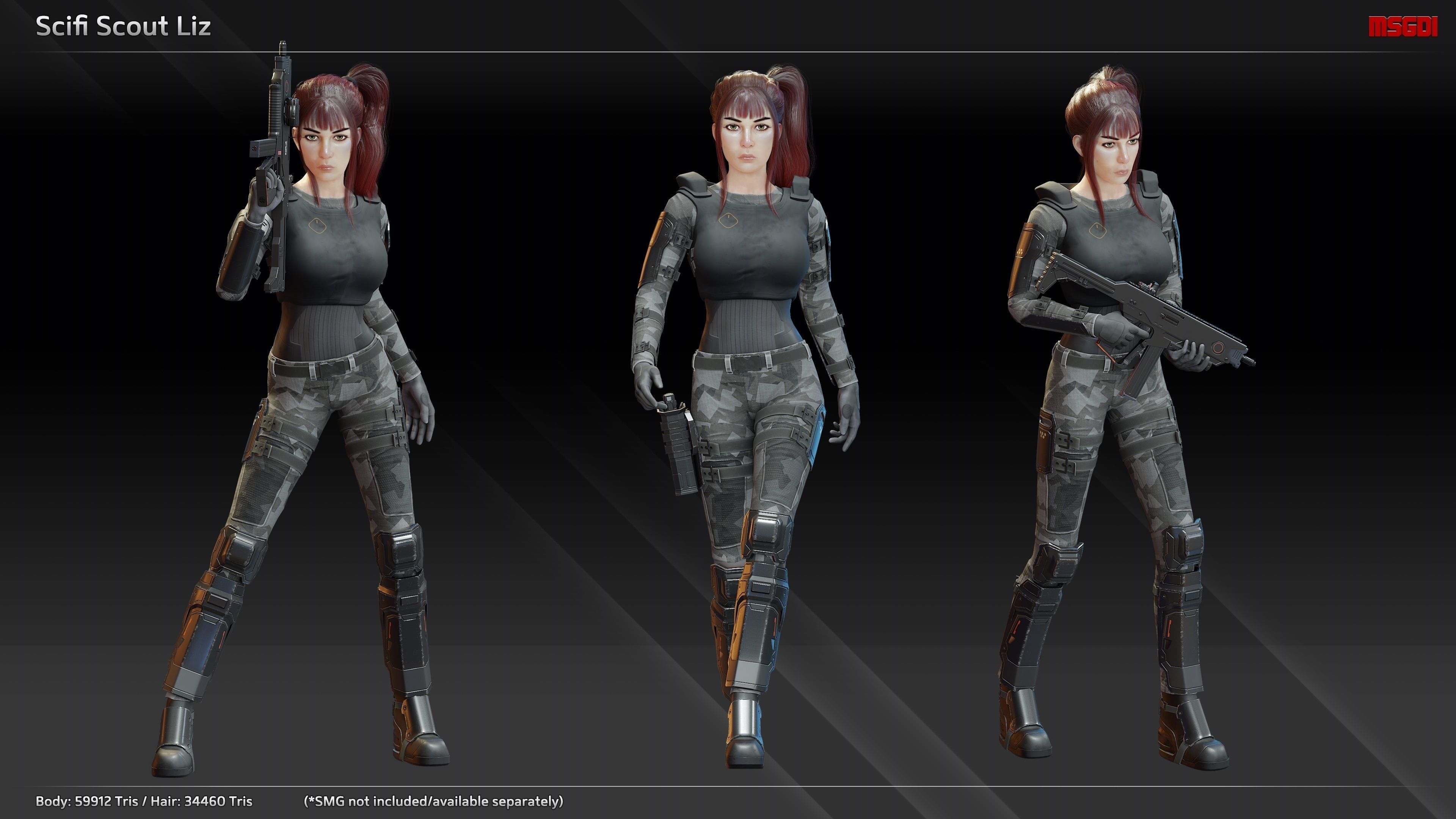 Scifi Female Character Collection _4