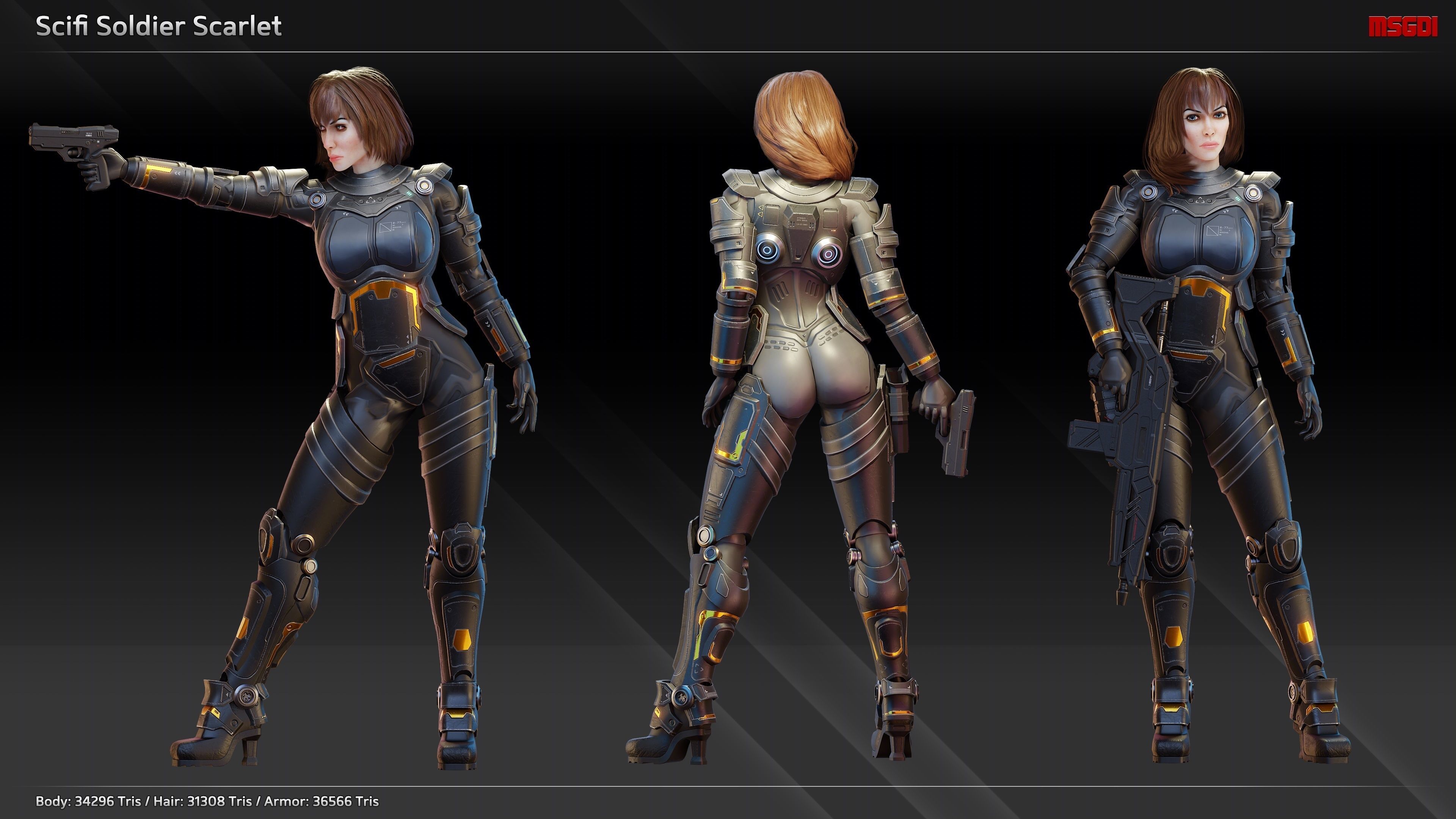 Scifi Female Character Collection _3