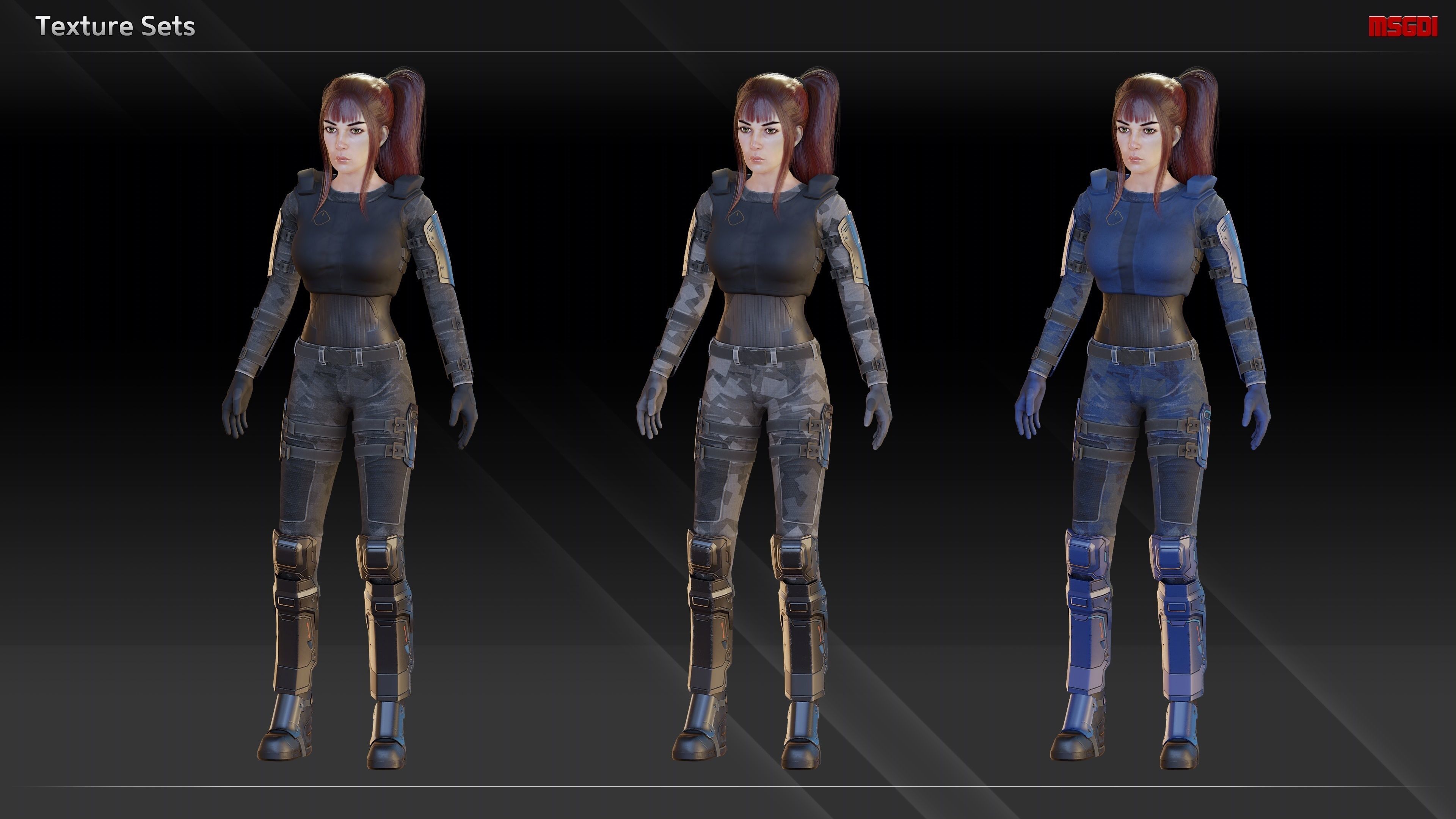 Scifi Female Character Collection _22