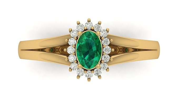 Engagement Ring Free 3D print model
