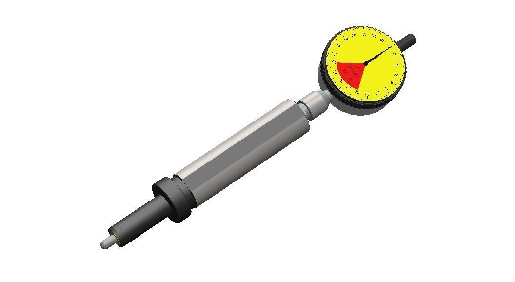 Hole Depth Gauge 3D model_18