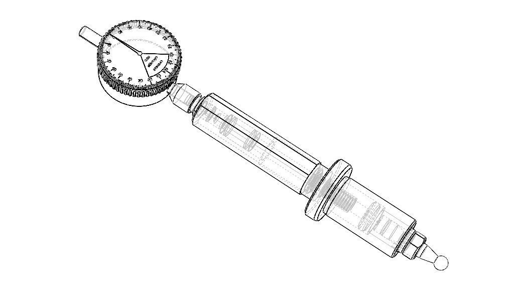 Hole Depth Gauge 3D model_28