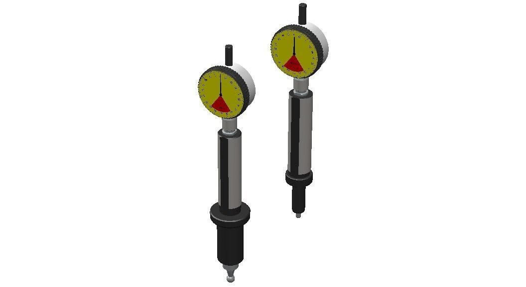 Hole Depth Gauge 3D model_14