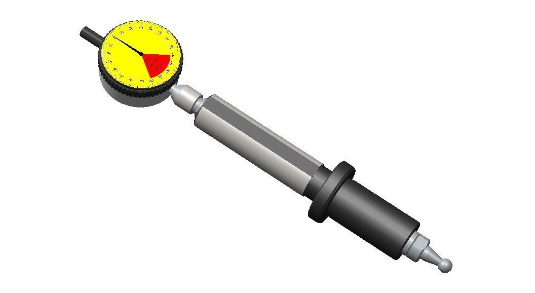 Hole Depth Gauge 3D model_30