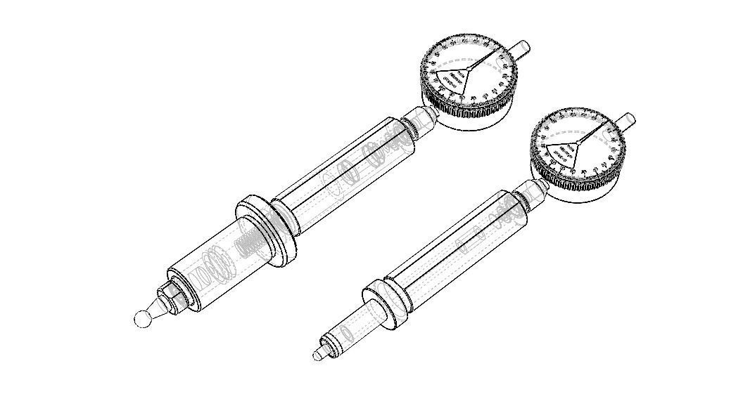 Hole Depth Gauge 3D model_4