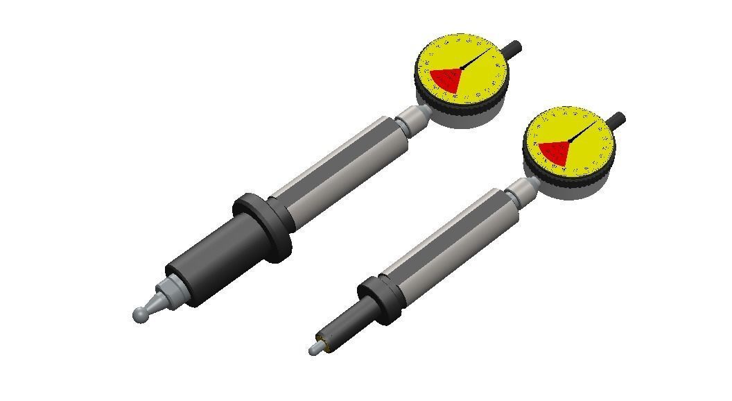Hole Depth Gauge 3D model_6