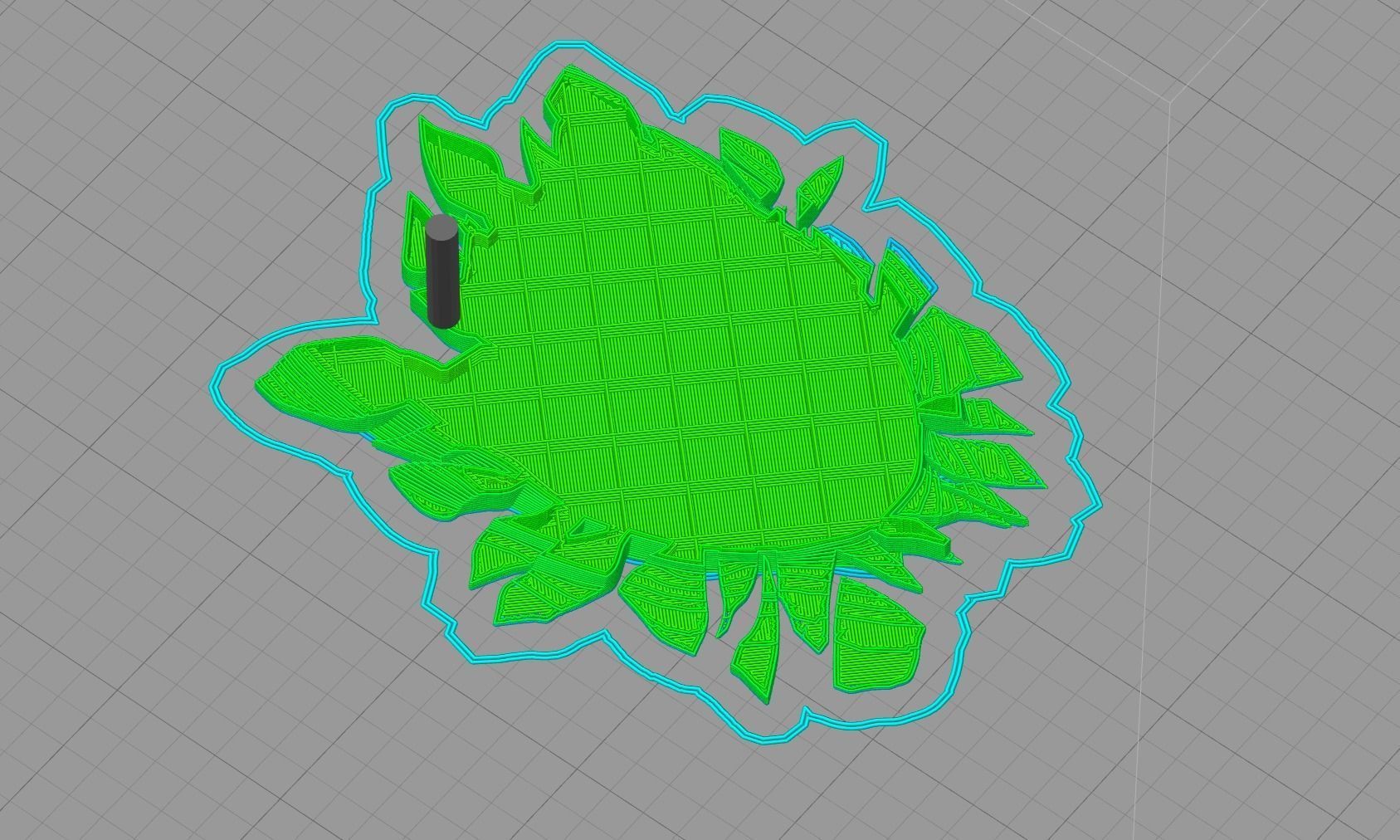 Split face Free 3D print model_9