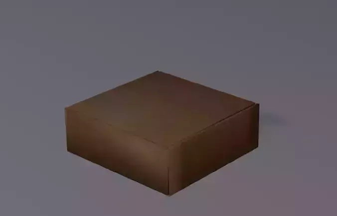 BOX 190x195x70 mm rigged animated