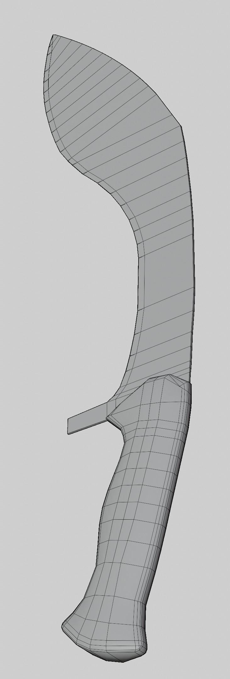 Knifes Low-poly 3D model_18