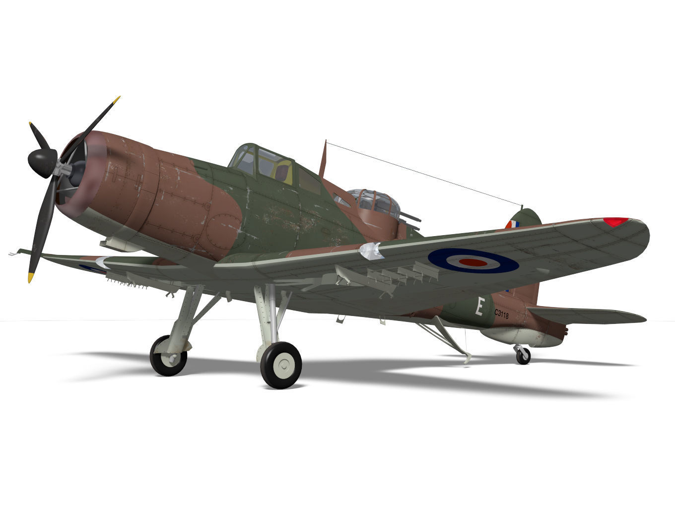 Blackburn Roc 3D model | CGTrader