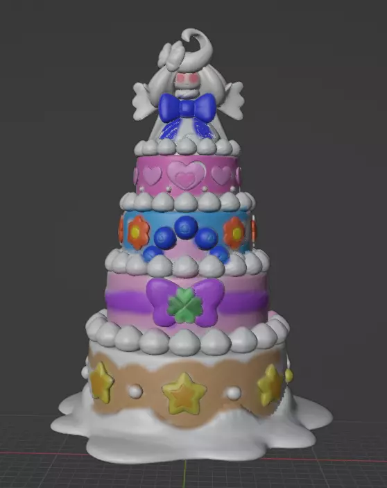 Alcremie Gigantamax 3D print model_0