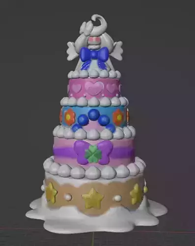 Alcremie Gigantamax 3D print model