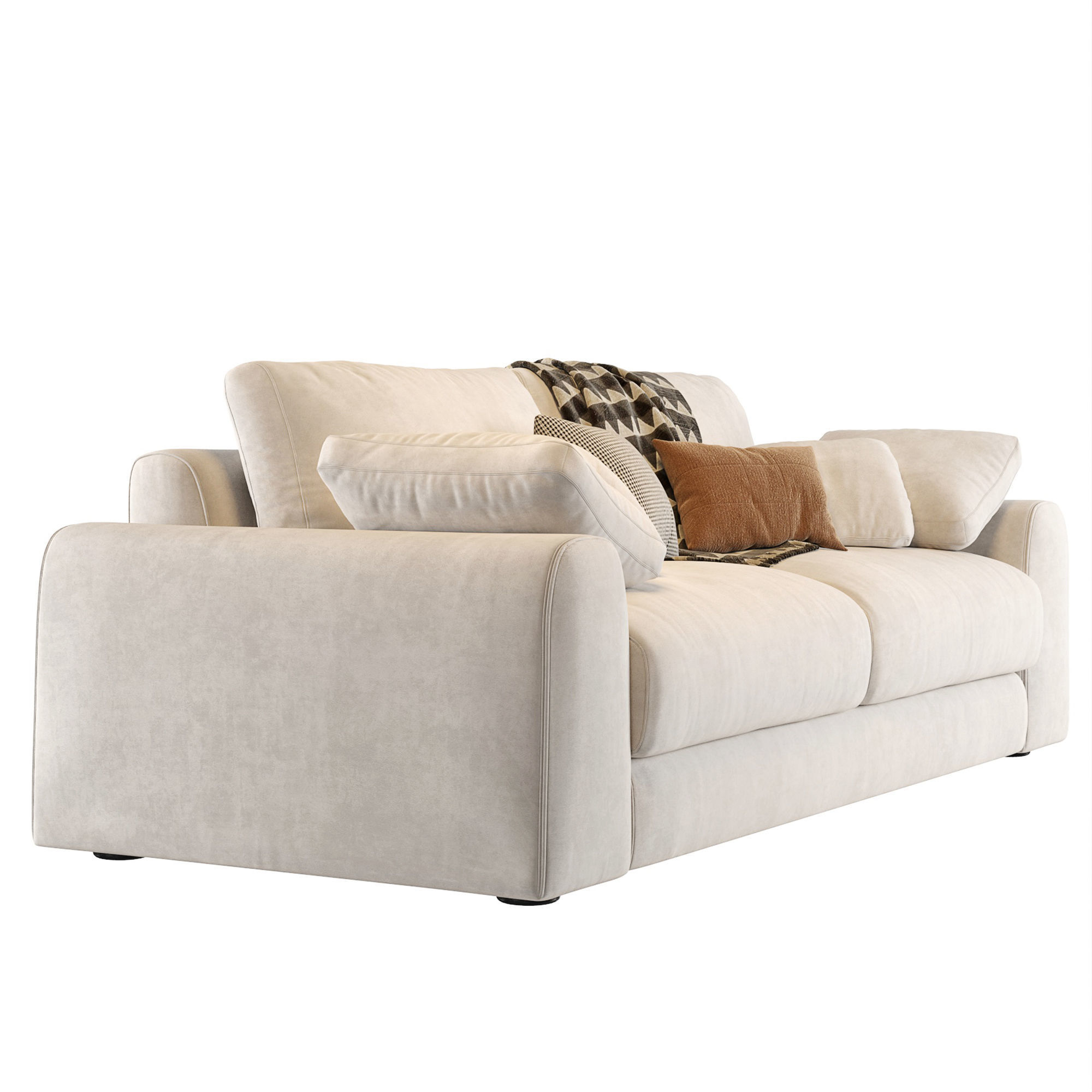 Sofa bed Island 3D model_4