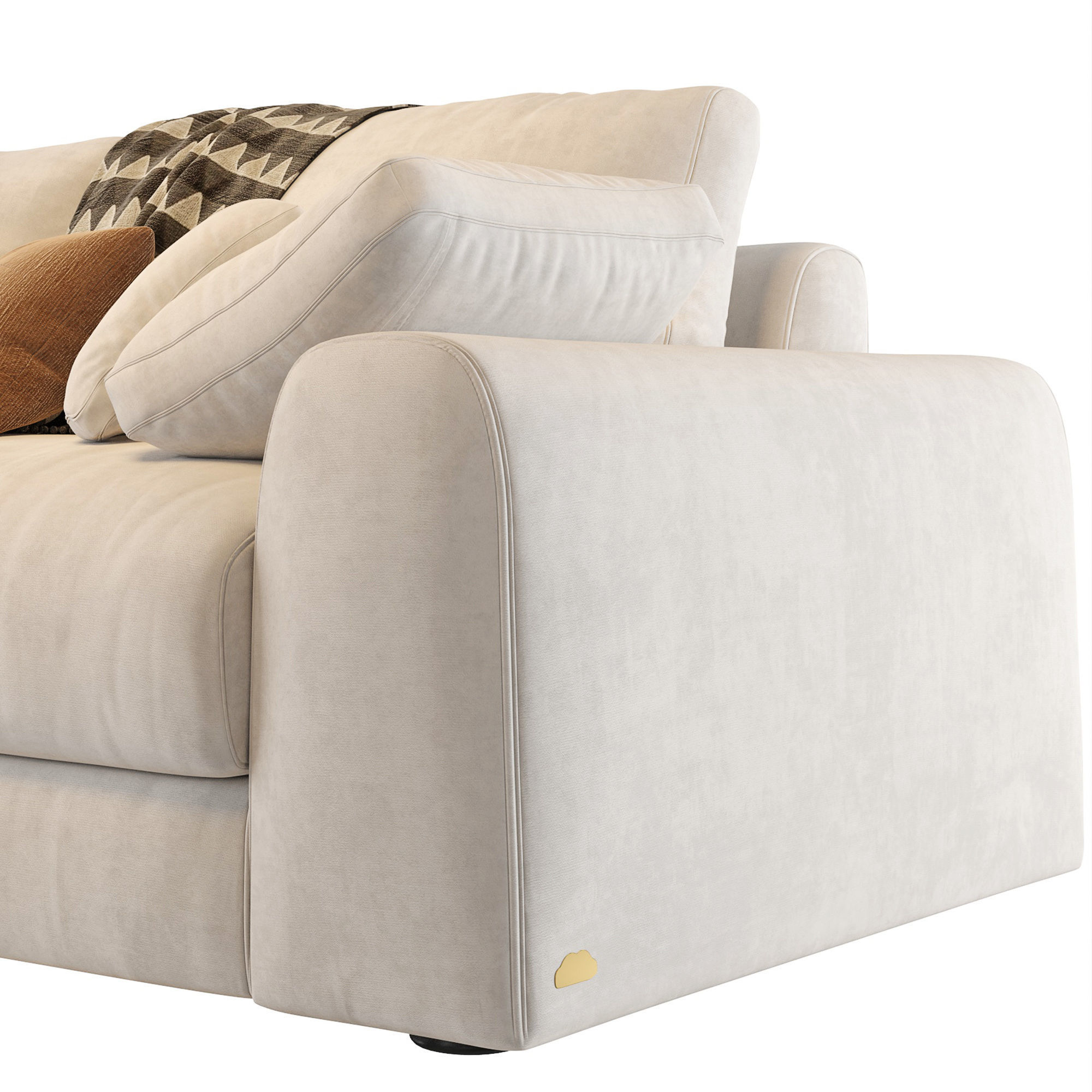 Sofa bed Island 3D model_3