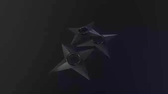 Shuriken 3D Model