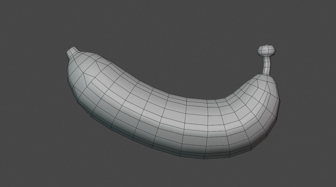 Fruit Low-poly 3D model_15