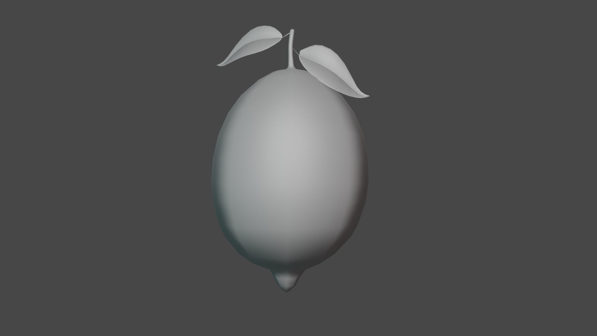 Fruit Low-poly 3D model_20