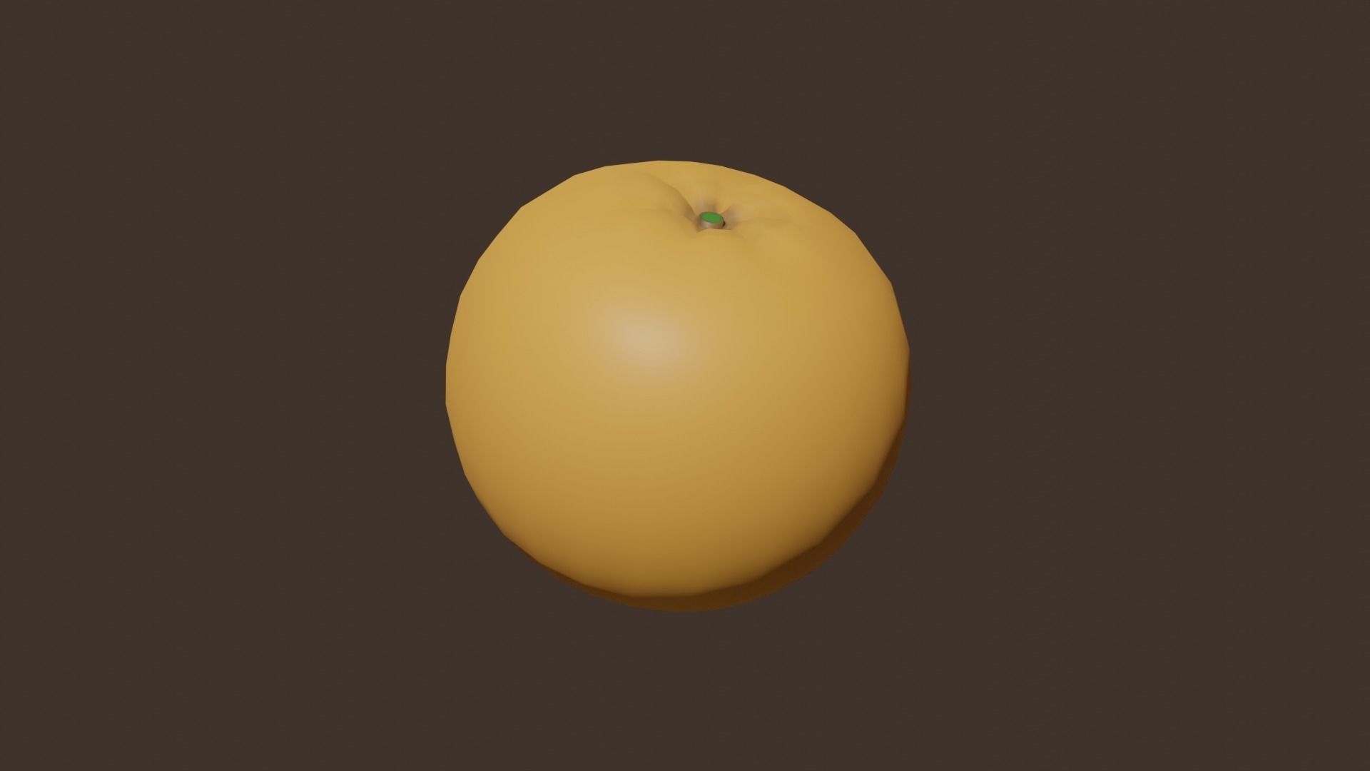 Fruit Low-poly 3D model_22
