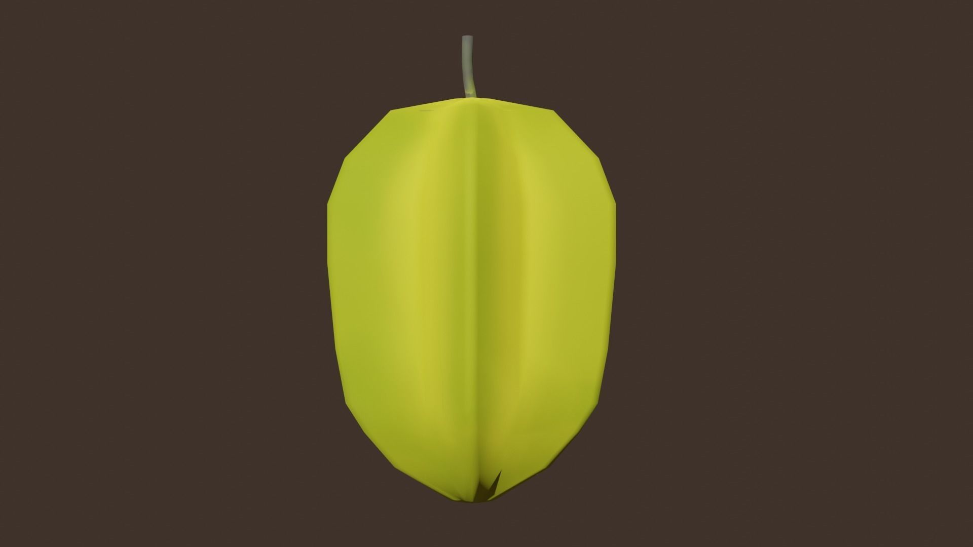 Fruit Low-poly 3D model_31