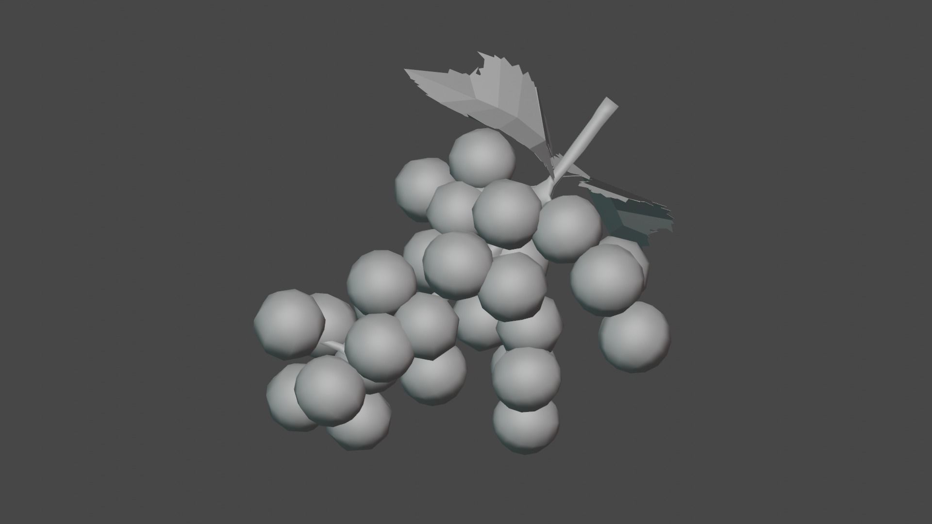 Fruit Low-poly 3D model_38