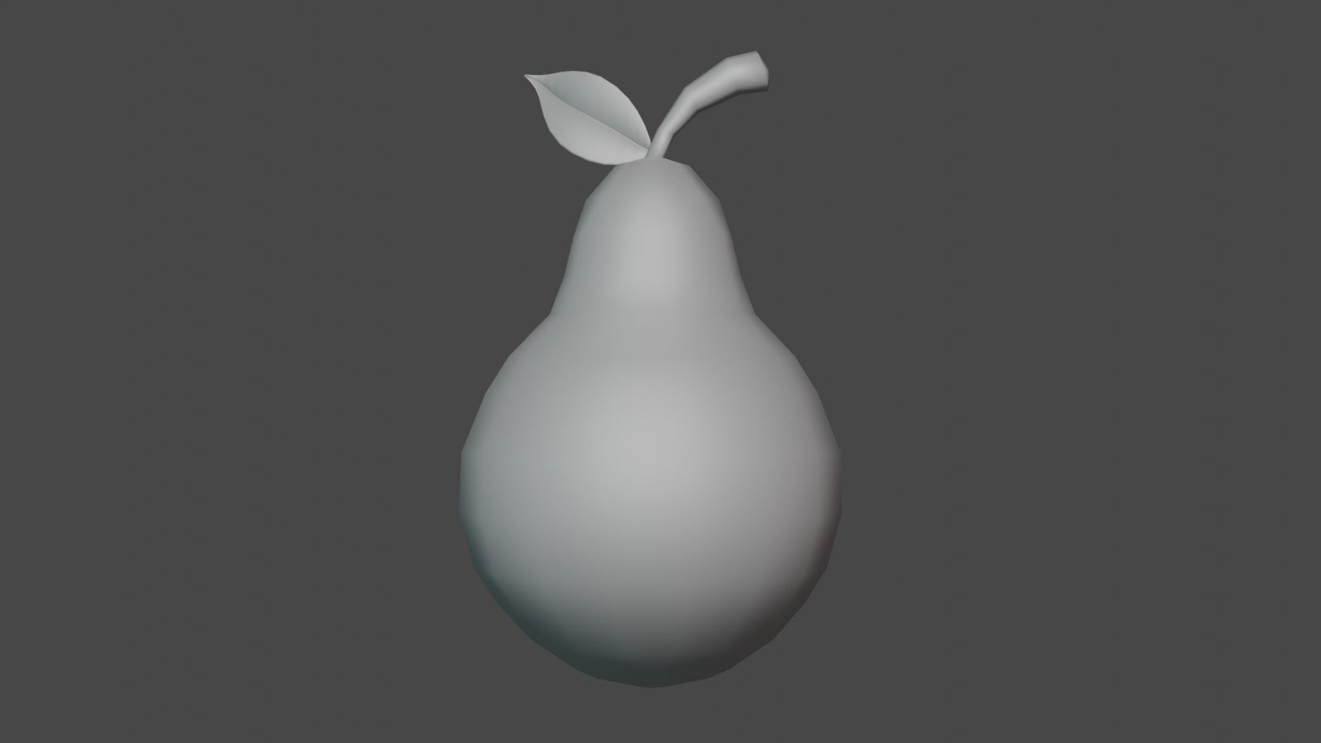 Fruit Low-poly 3D model_8