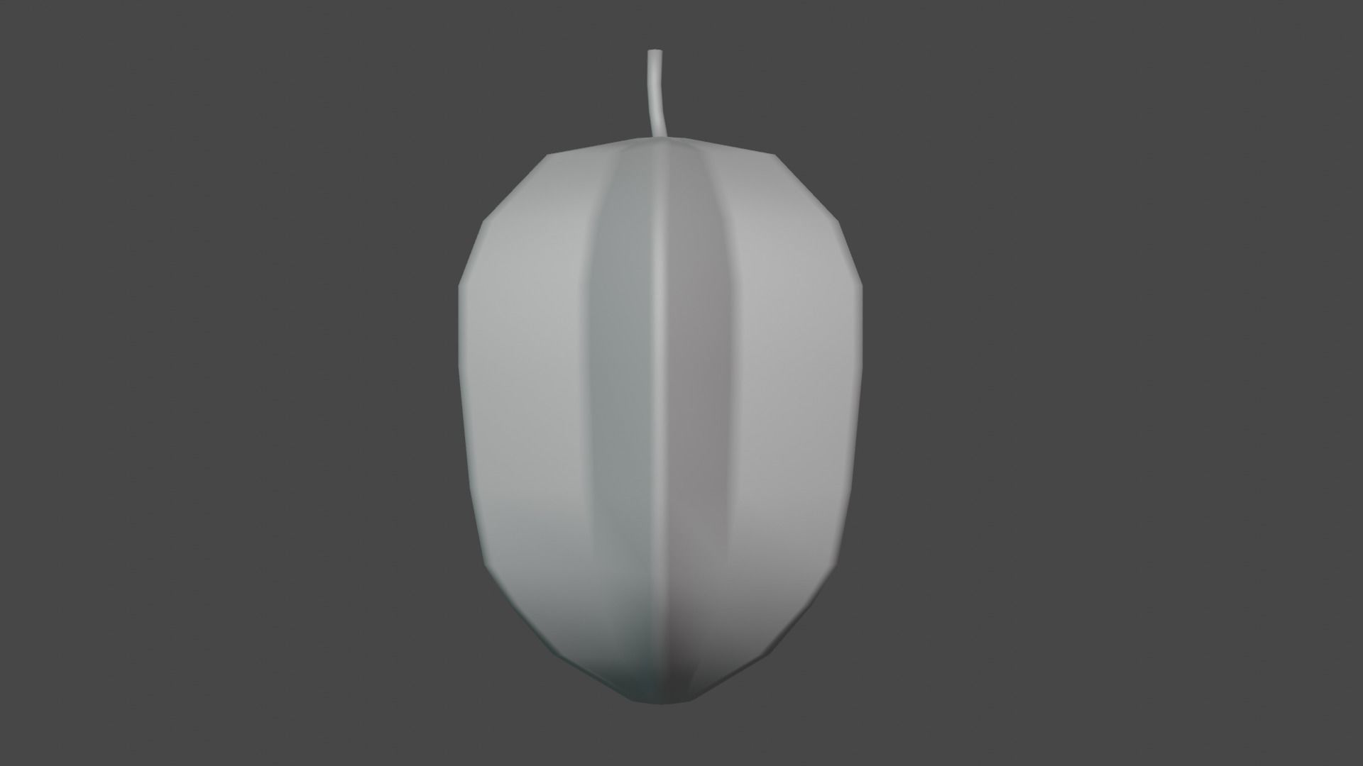 Fruit Low-poly 3D model_32