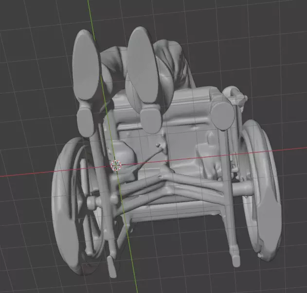 Stephen Hawking 3D print model_4