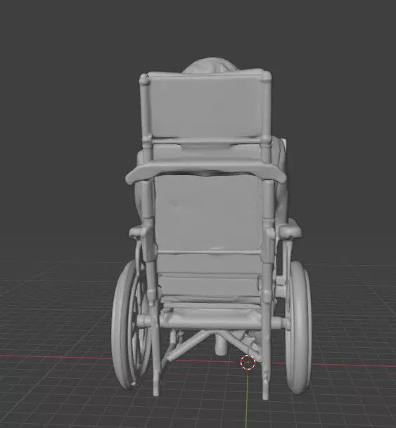 Stephen Hawking 3D print model_25