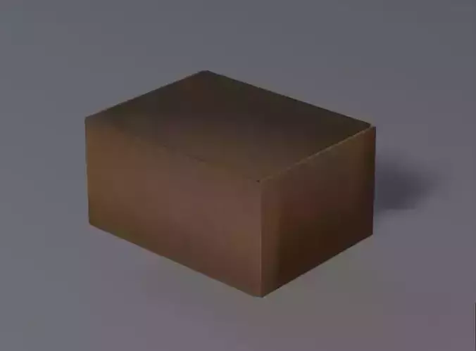 BOX 260x200x140 mm - rigged animated