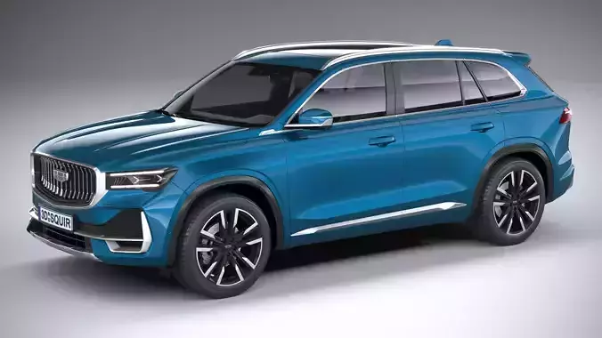 Geely Monjaro 2024 3D model