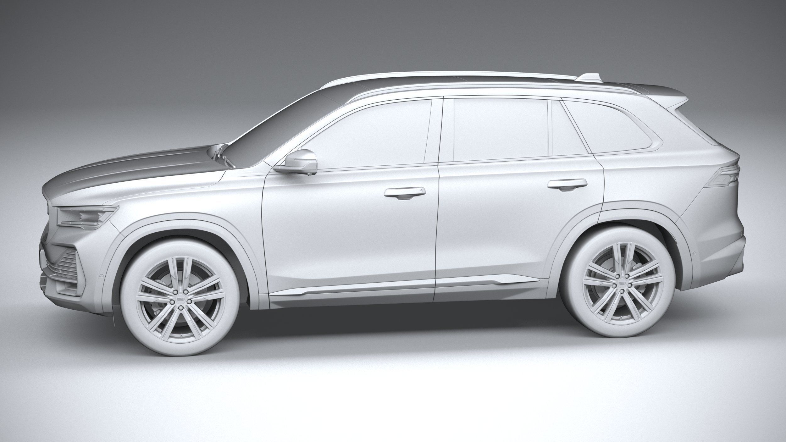 Geely Monjaro 2024 3D model_22