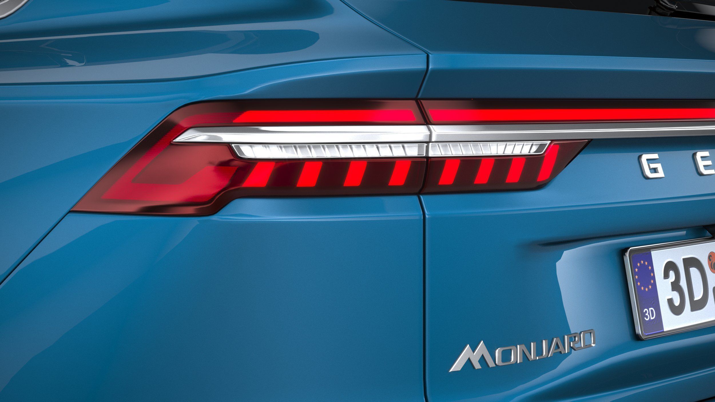 Geely Monjaro 2024 3D model_15