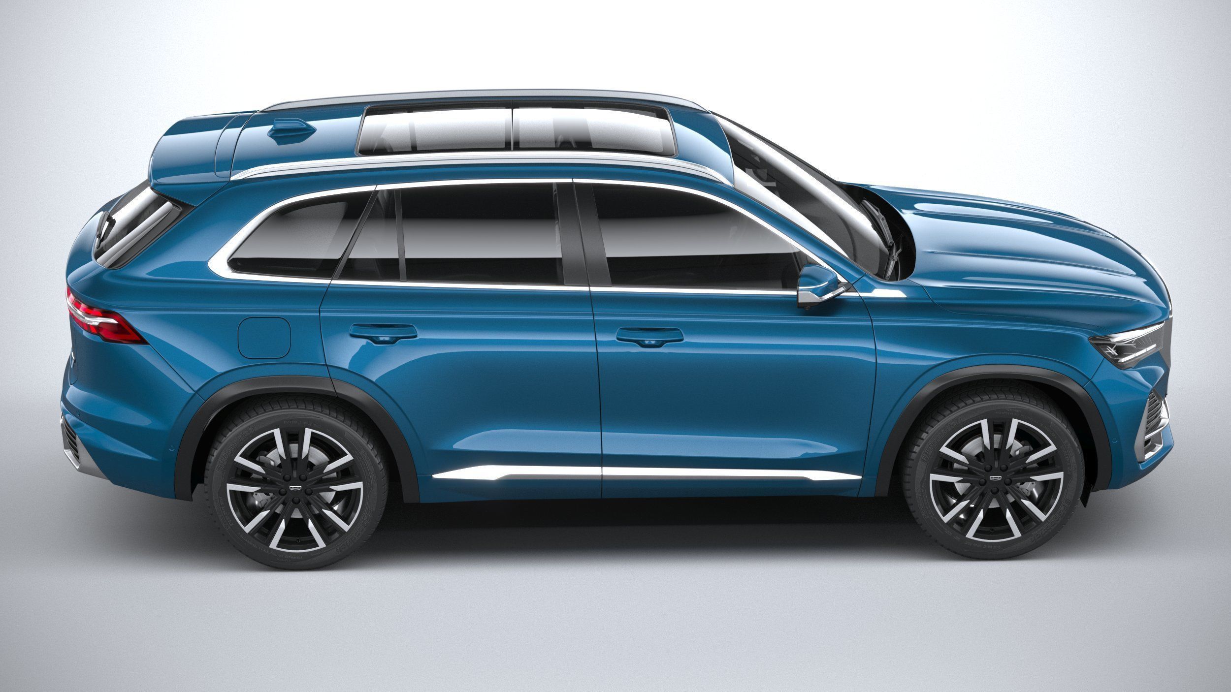 Geely Monjaro 2024 3D model_11