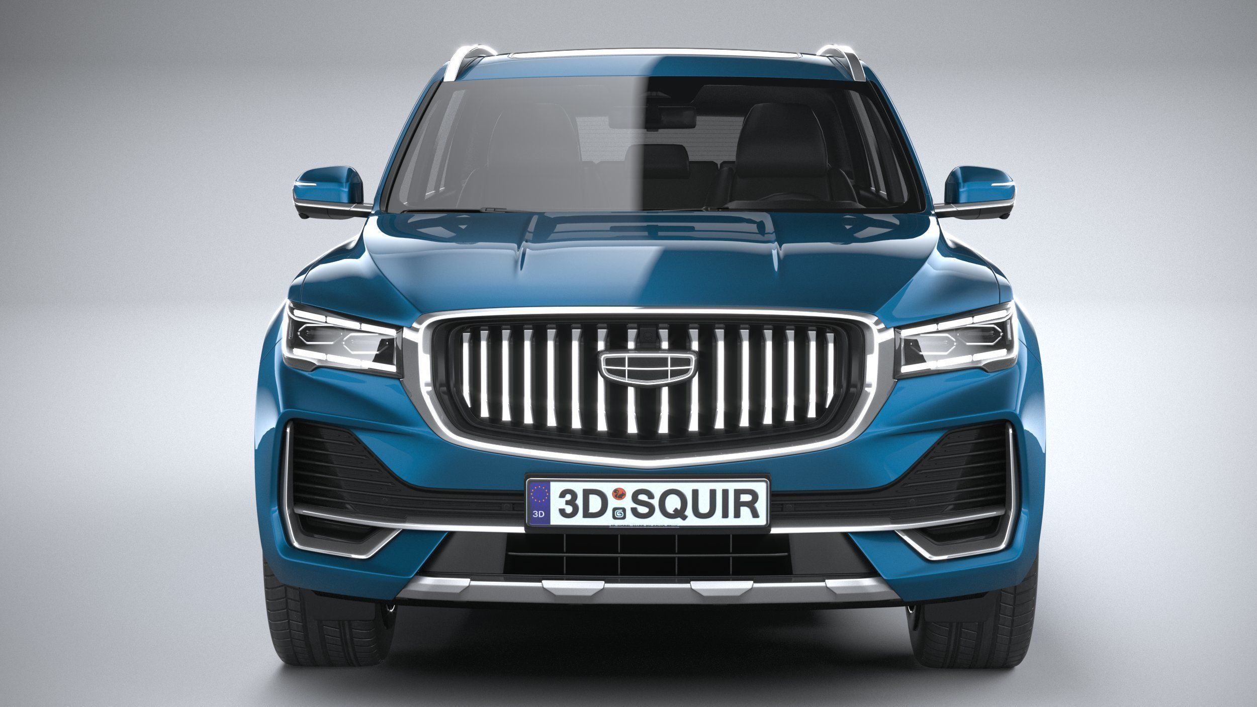 Geely Monjaro 2024 3D model_13