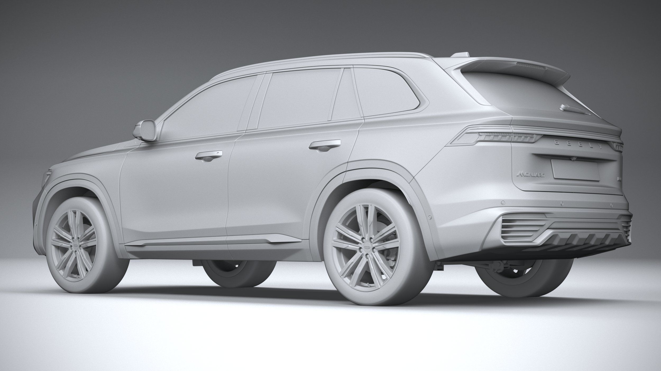 Geely Monjaro 2024 3D model_21