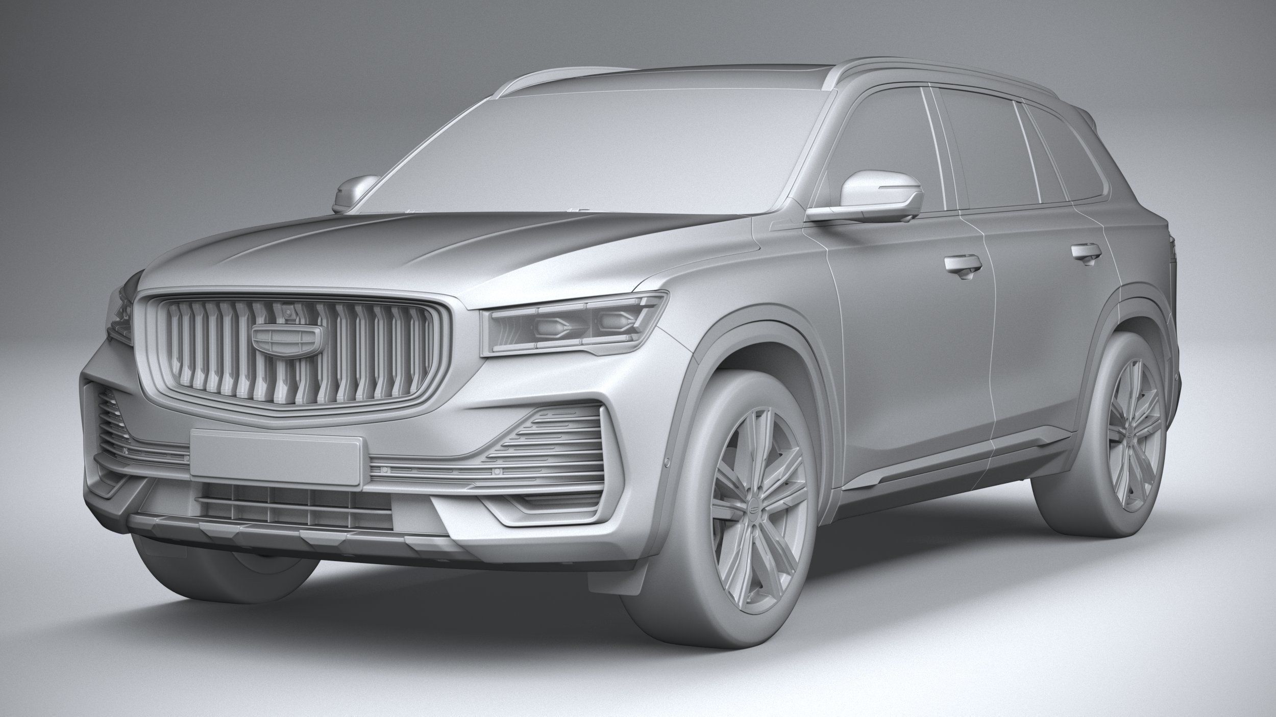 Geely Monjaro 2024 3D model_20