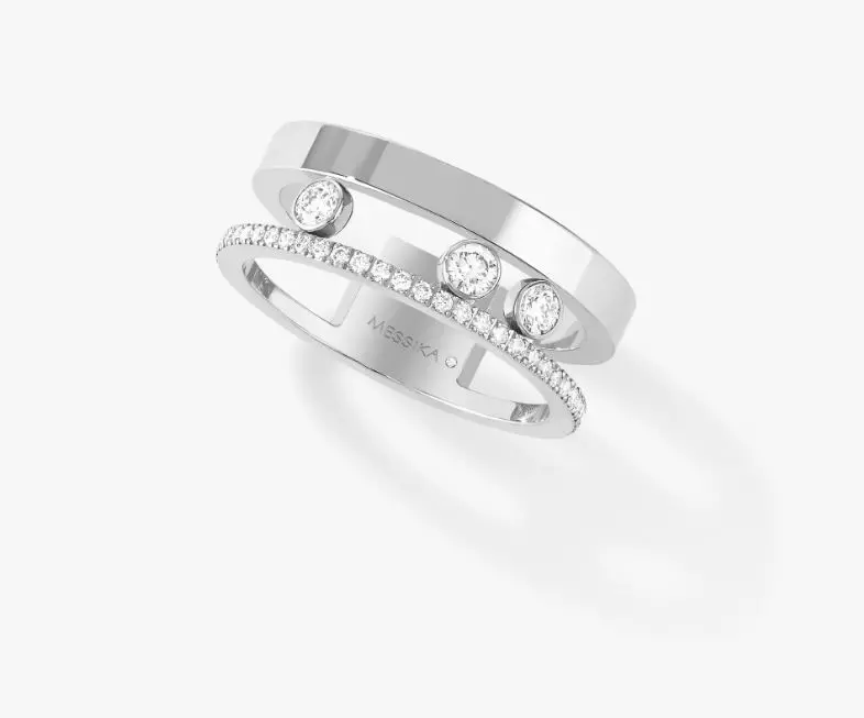 Fashion Messika RING 3dm and STL formats 3D print model 3D print model