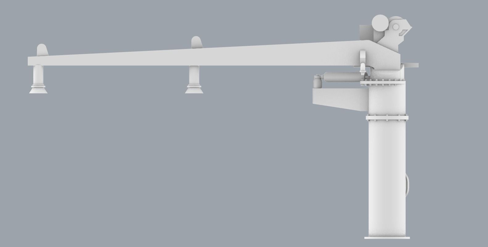 Palfinger Crane 2 Low-poly 3D model_12