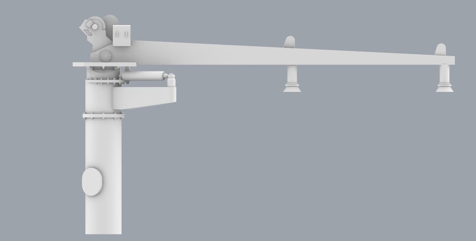 Palfinger Crane 2 Low-poly 3D model_10