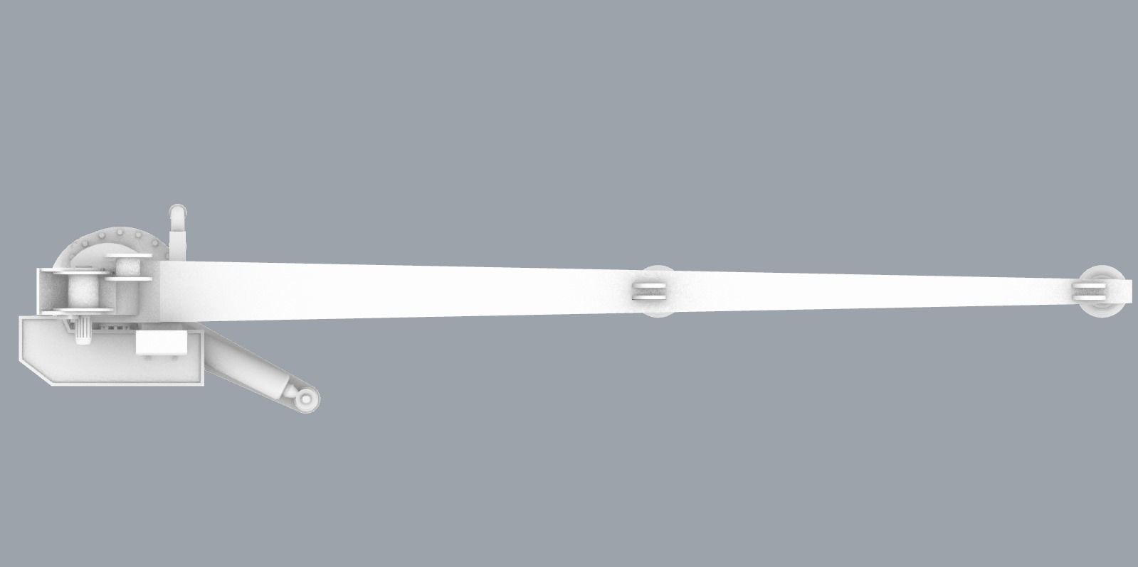 Palfinger Crane 2 Low-poly 3D model_9